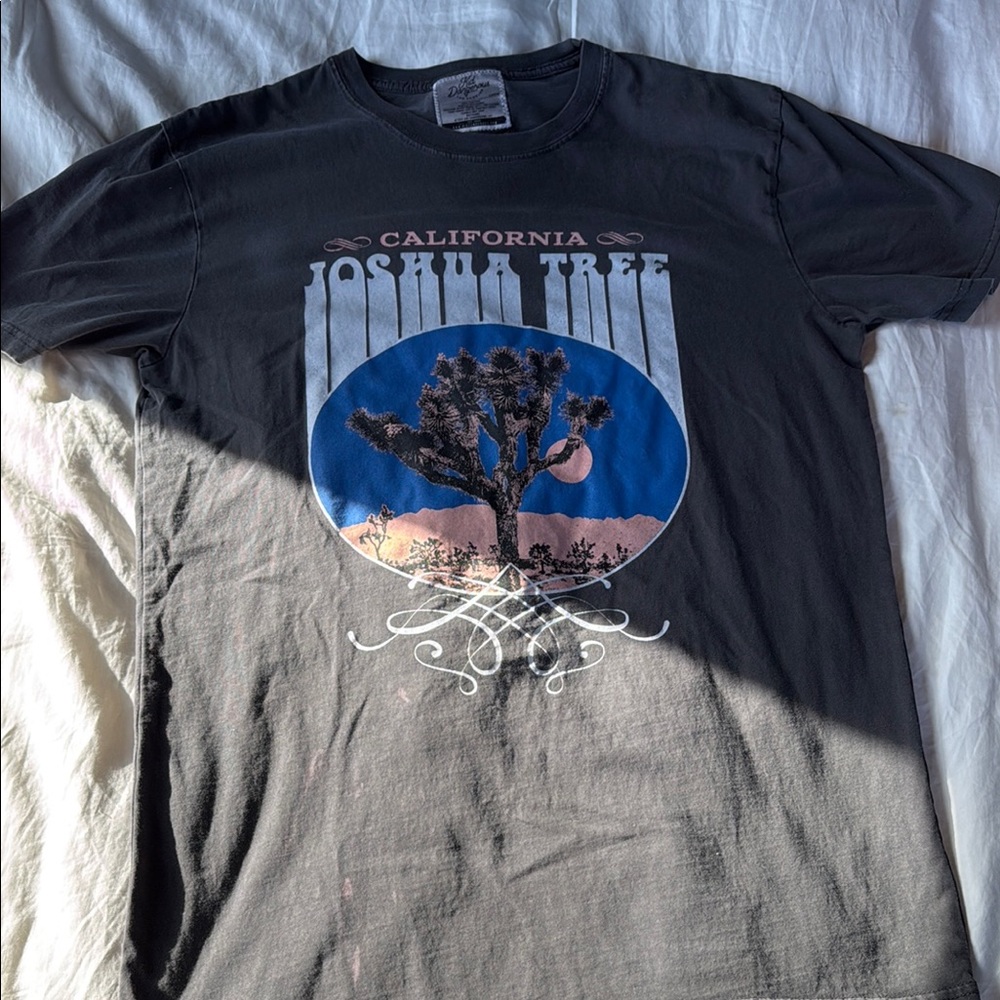 Black Short Sleeve Joshua Tree Tee